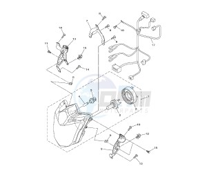 XJ6-F DIVERSION 600 drawing HEADLIGHT