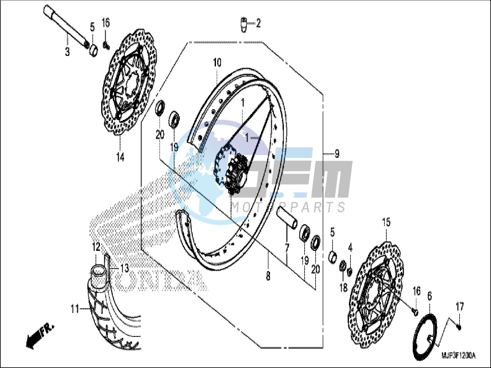 FRONT WHEEL