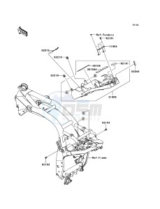 Z750_ABS ZR750M9F GB XX (EU ME A(FRICA) drawing Battery Case