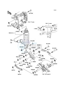 1400GTR_ABS ZG1400CBF FR GB XX (EU ME A(FRICA) drawing Suspension/Shock Absorber