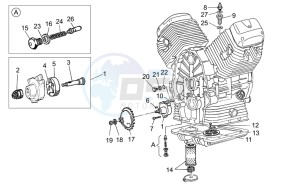 Nevada Classic IE 750 drawing Oil pump