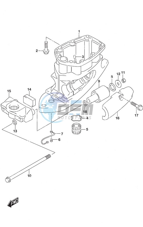 Drive Shaft Housing