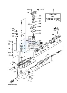 40VMHOS drawing LOWER-CASING-x-DRIVE-1