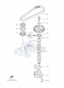 F40HETL drawing OIL-PUMP