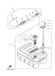 F100B drawing FUEL-TANK