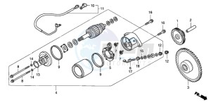 NES150 125 drawing STARTING MOTOR