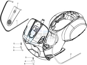 LX 50 4T NL drawing Front shield