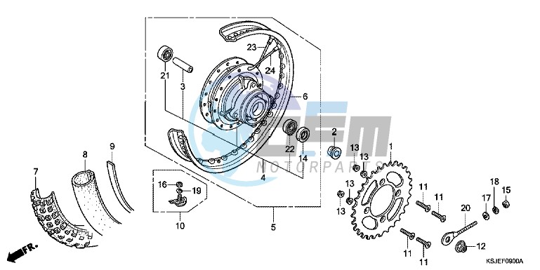 REAR WHEEL