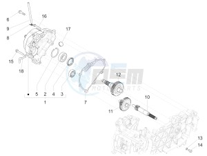 PRIMAVERA 150 4T 3V IE NOABS E3 (NAFTA) drawing Reduction unit