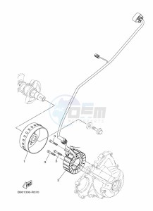 XSR900 MTM850 (BAED) drawing GENERATOR