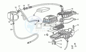 SP 750 drawing Air filter