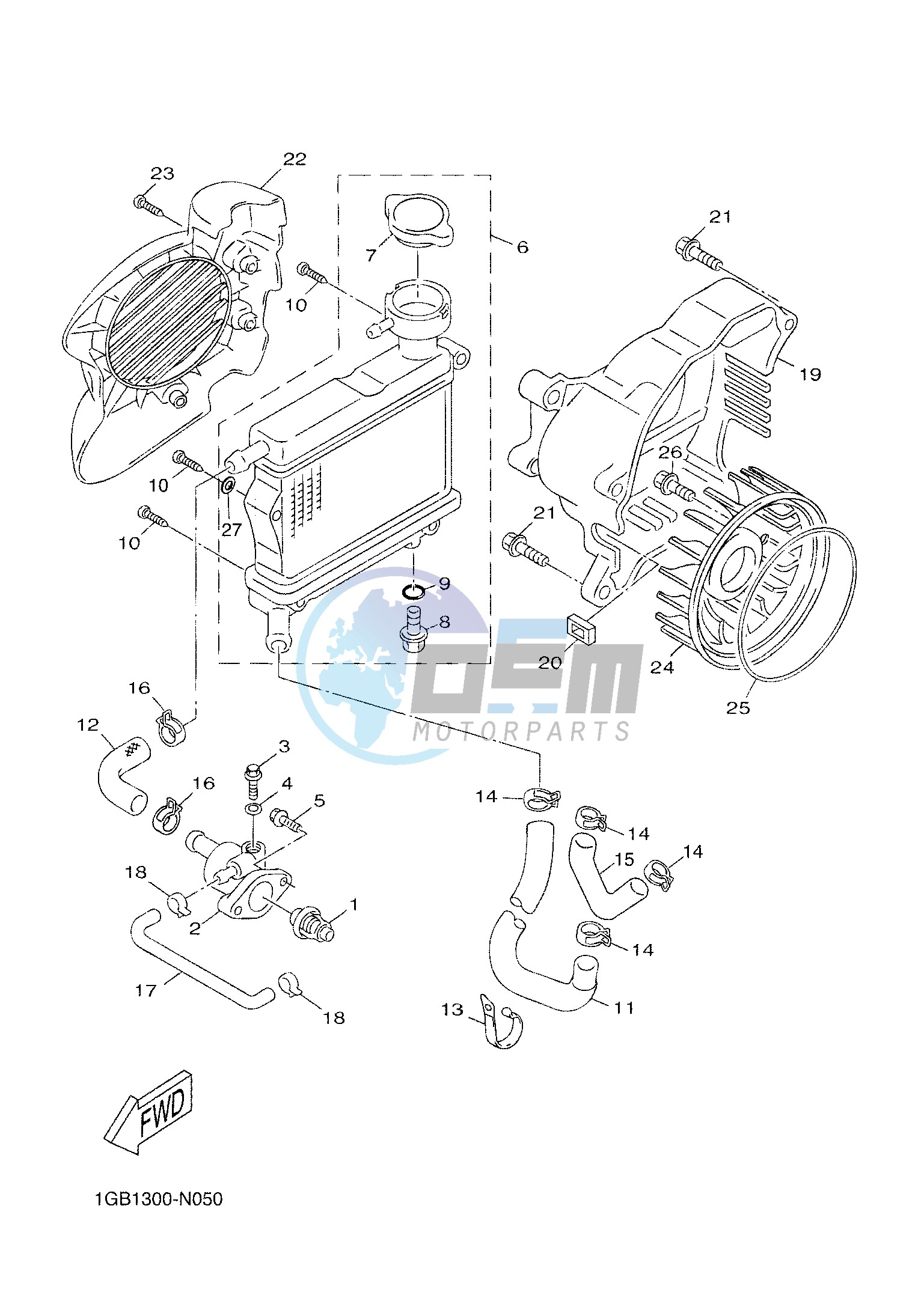 RADIATOR & HOSE