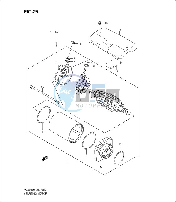 STARTING MOTOR