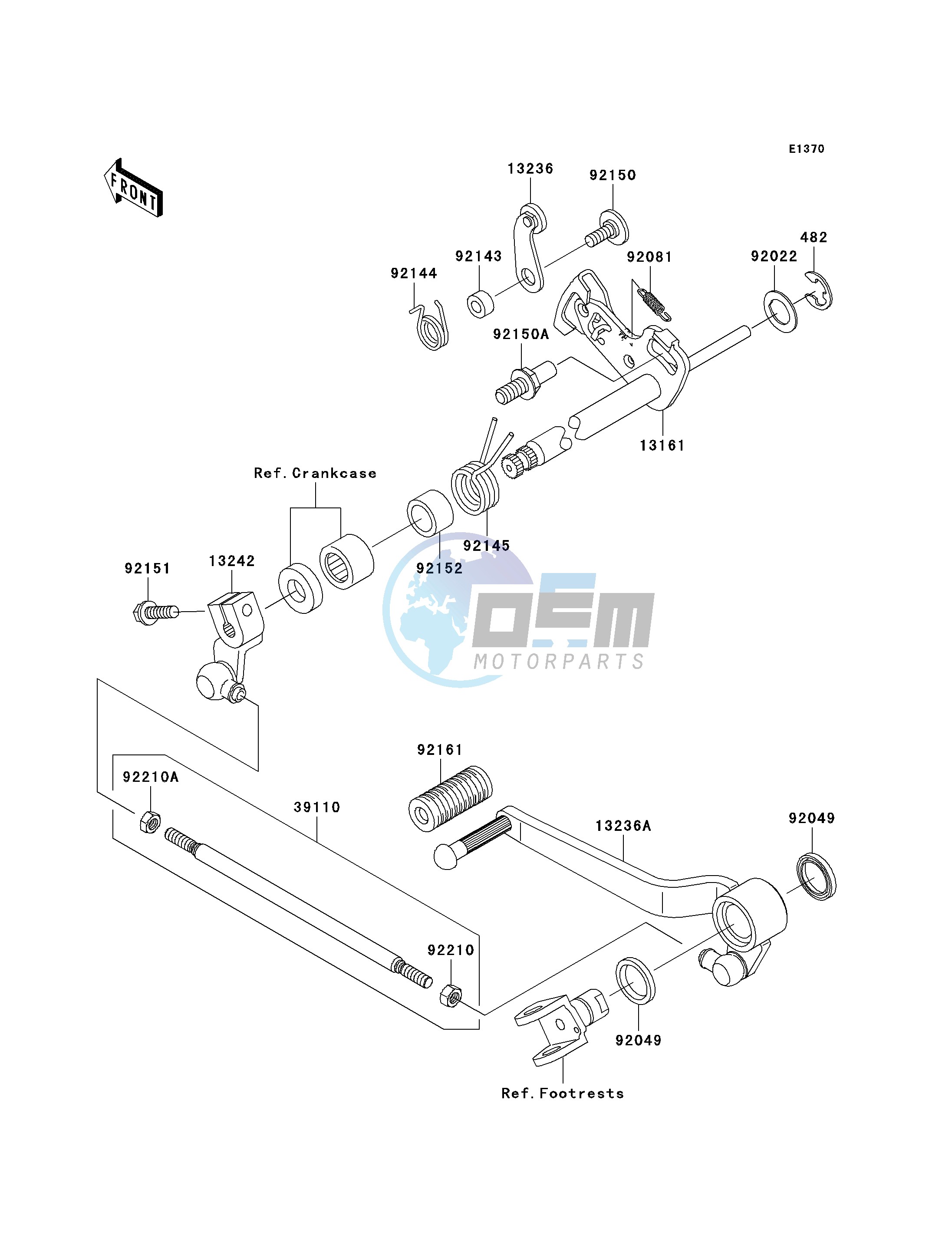 GEAR CHANGE MECHANISM