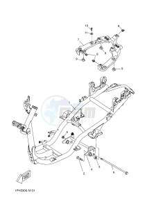 NS50N AEROX NAKED (1PL4 1PL4) drawing FRAME