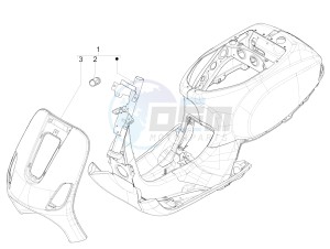 LXV 125 4T 3V IE NOABS E3 (APAC) drawing Frame/bodywork