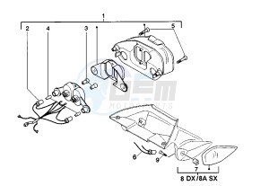 DNA 50 drawing Taillight