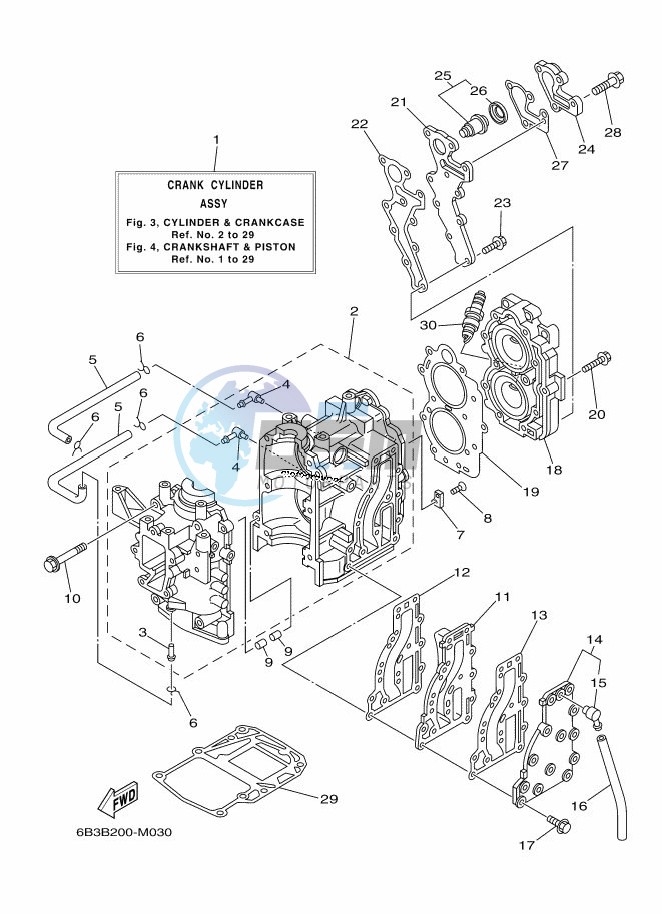 CYLINDER--CRANKCASE