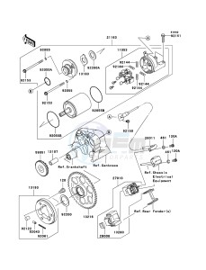 NINJA_ZX-6R ZX636C6F FR GB XX (EU ME A(FRICA) drawing Starter Motor