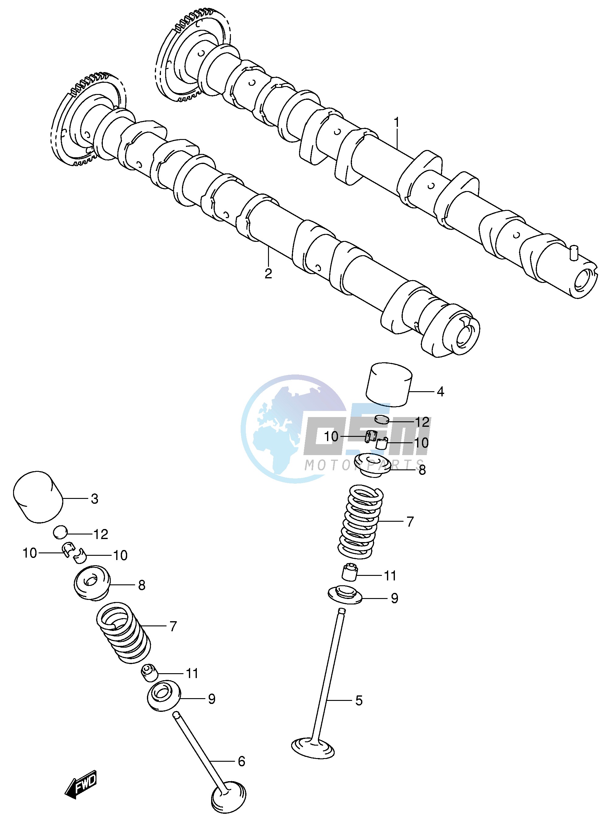 CAM SHAFT - VALVE