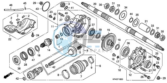 REAR FINAL GEAR