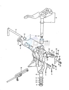 DT 85 drawing Swivel Bracket (1996 to 2000)