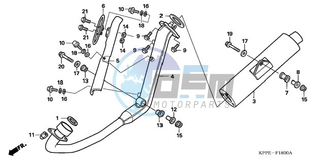 EXHAUST MUFFLER