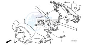 PES1509 Europe Direct - (ED) drawing HANDLE PIPE/HANDLE COVER