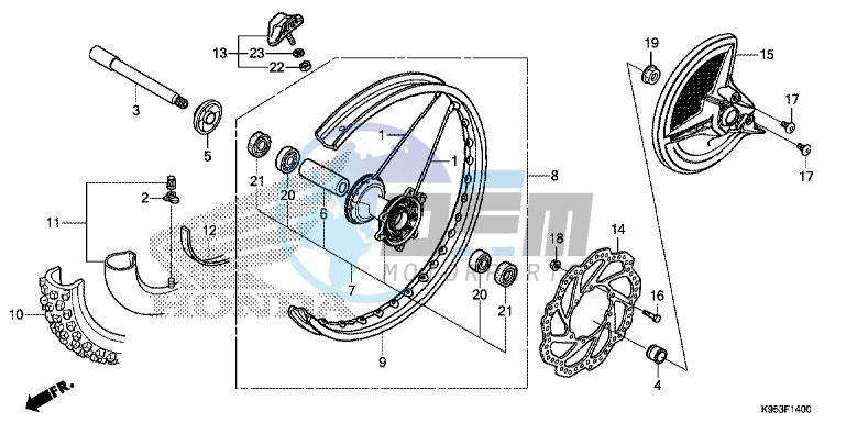 FRONT WHEEL