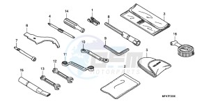 CB1000RAB drawing TOOLS