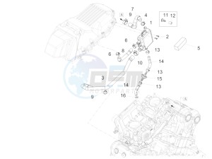 CAPONORD 1200 RALLY E3 ABS (NAFTA) drawing Blow-by system