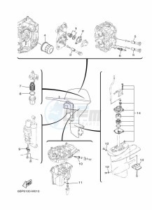 F25DETL drawing MAINTENANCE-PARTS