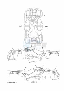 YFM450FWB YFM45KDHK (BJ5C) drawing GRAPHICS