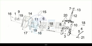 CRUISYM a 300 (LV30W3-EU) (M3) drawing STRG. STEM - FR. FENDER