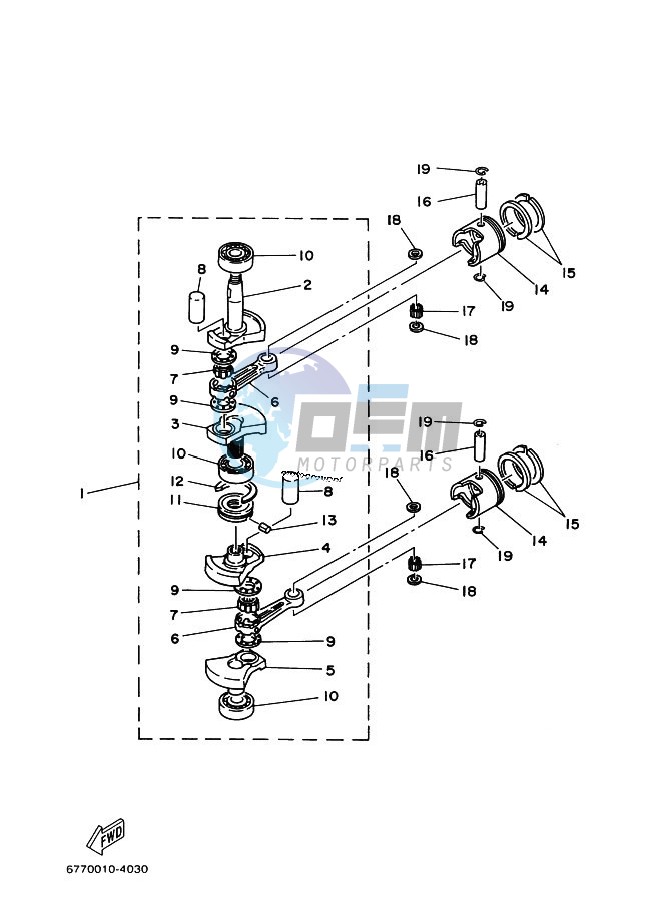 CRANKSHAFT--PISTON