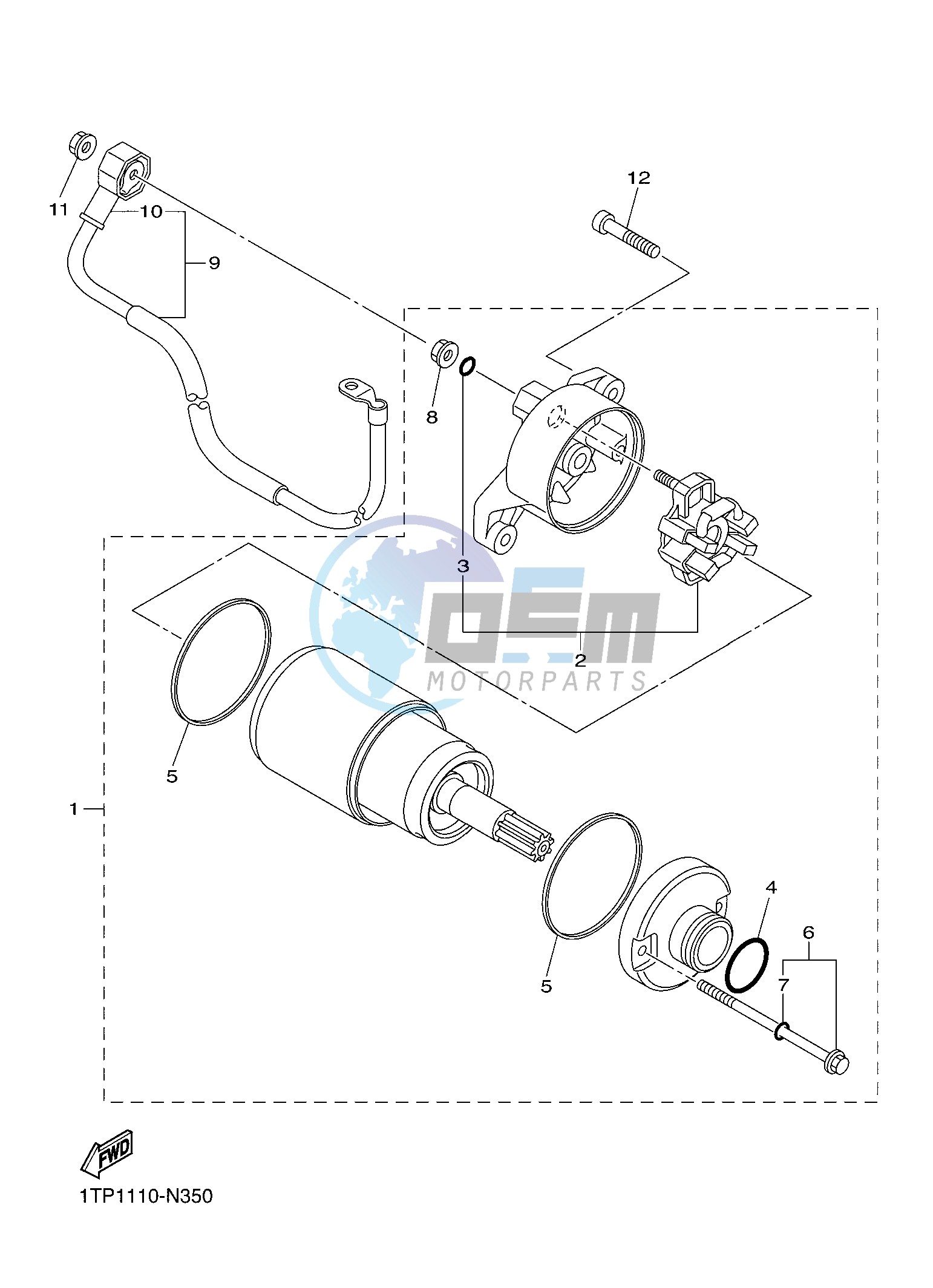 STARTING MOTOR