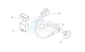 Mojito custom 50 2t (eng. aprilia) drawing Ignition unit