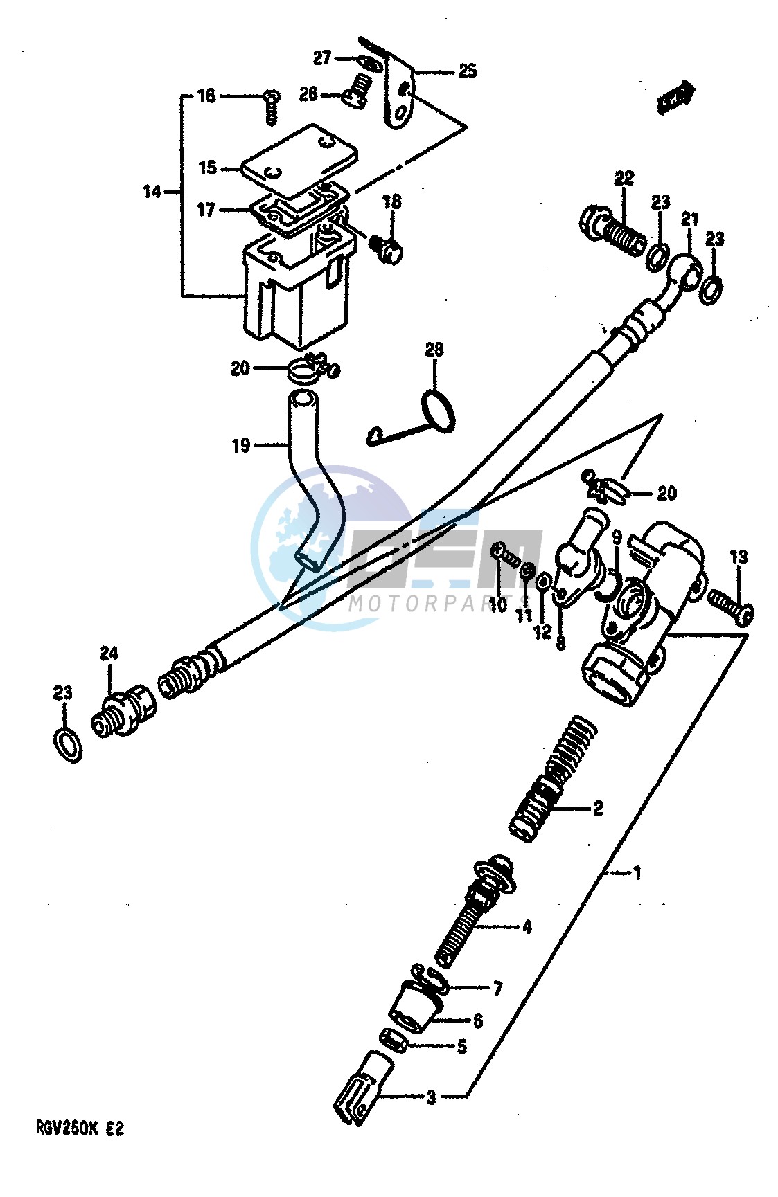 REAR MASTER CYLINDER