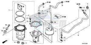 TRX420FPMD TRX420 Europe Direct - (ED) drawing FUEL PUMP