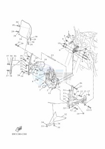 XTZ690D-B TENERE 700 (BEH4) drawing COWLING 1