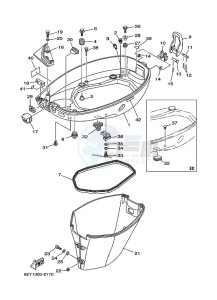 F50A drawing BOTTOM-COWLING