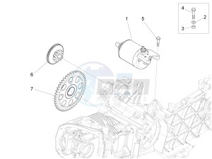 LXV 125 4T 3V E3 (APAC) drawing Stater - Electric starter