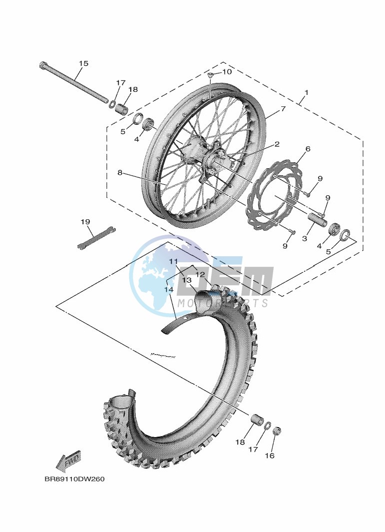 FRONT WHEEL