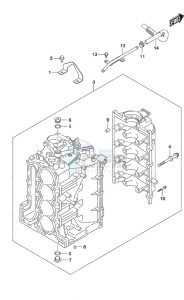 DF 70A drawing Cylinder Block