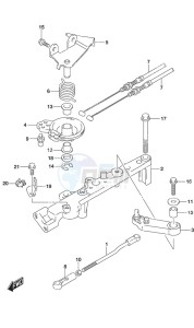 DF 200AS drawing Throttle Rod