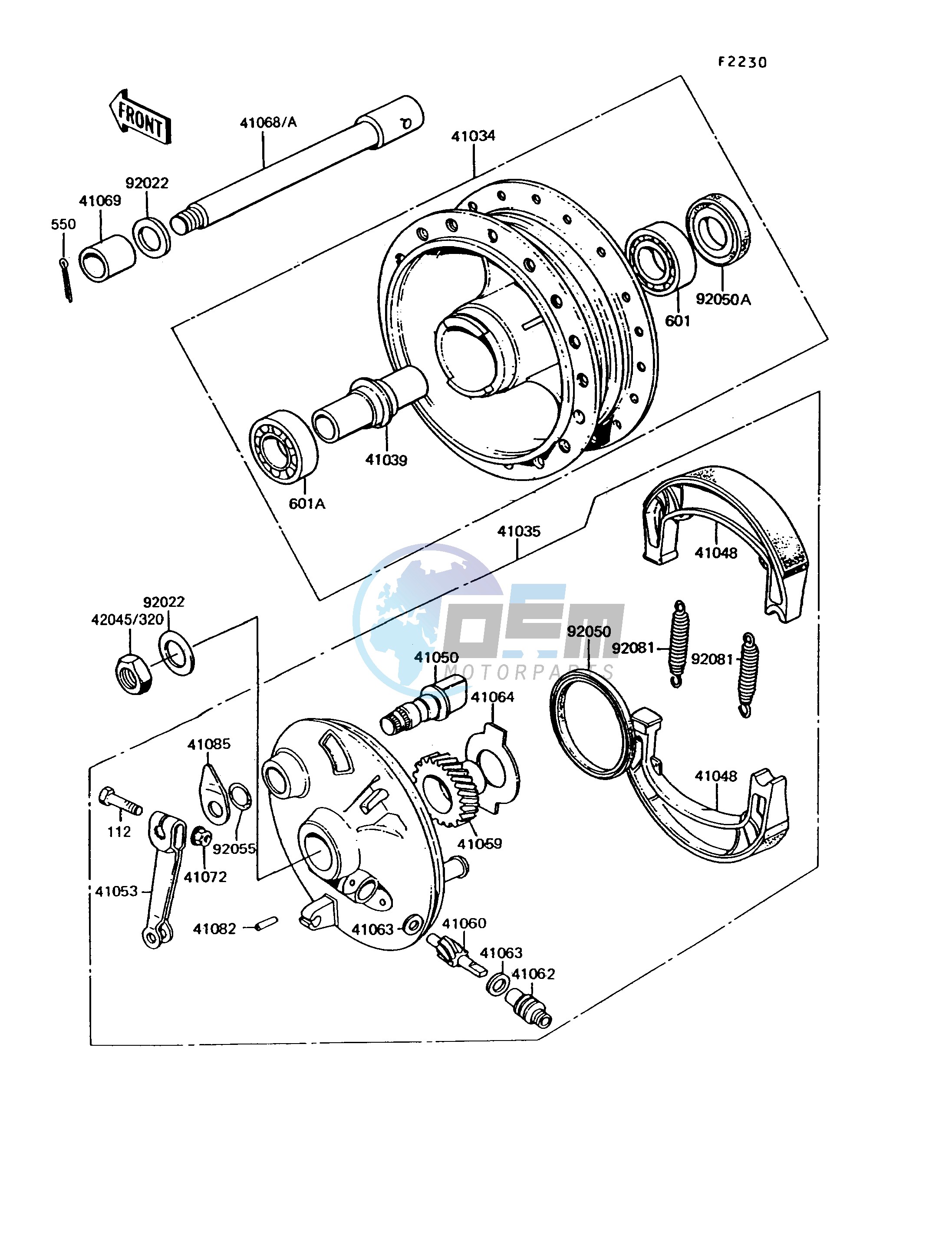 FRONT HUB