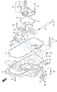 DF 175AP drawing Engine Holder