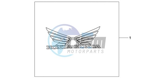 3D LOGO KIT HONDA