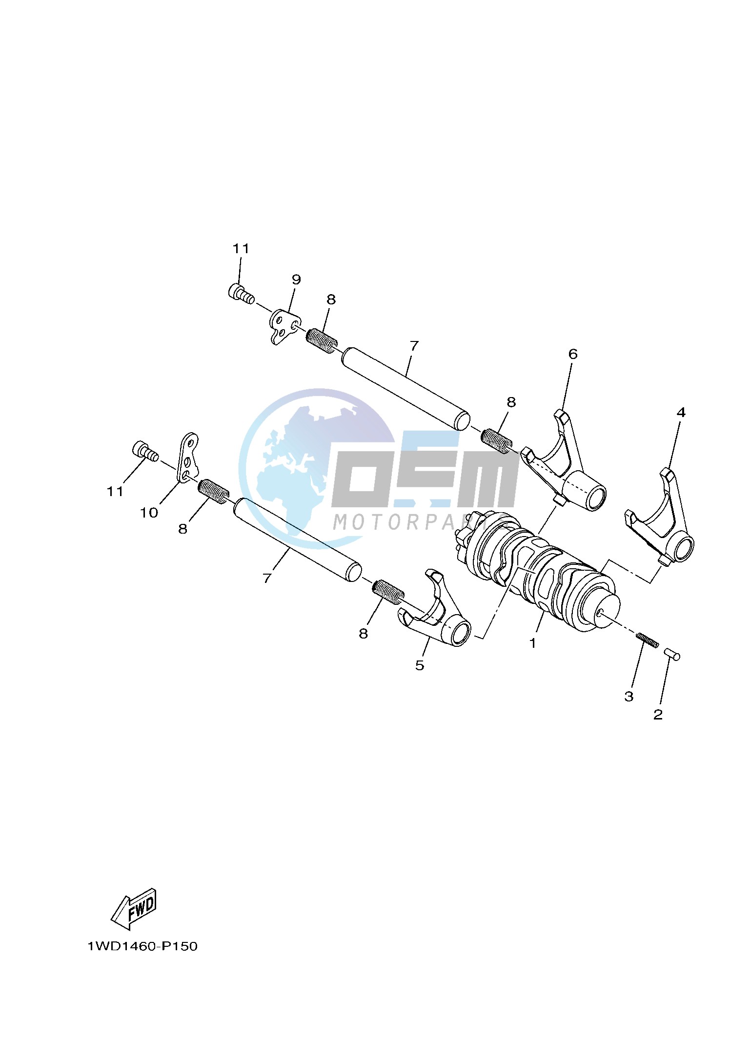 SHIFT CAM & FORK