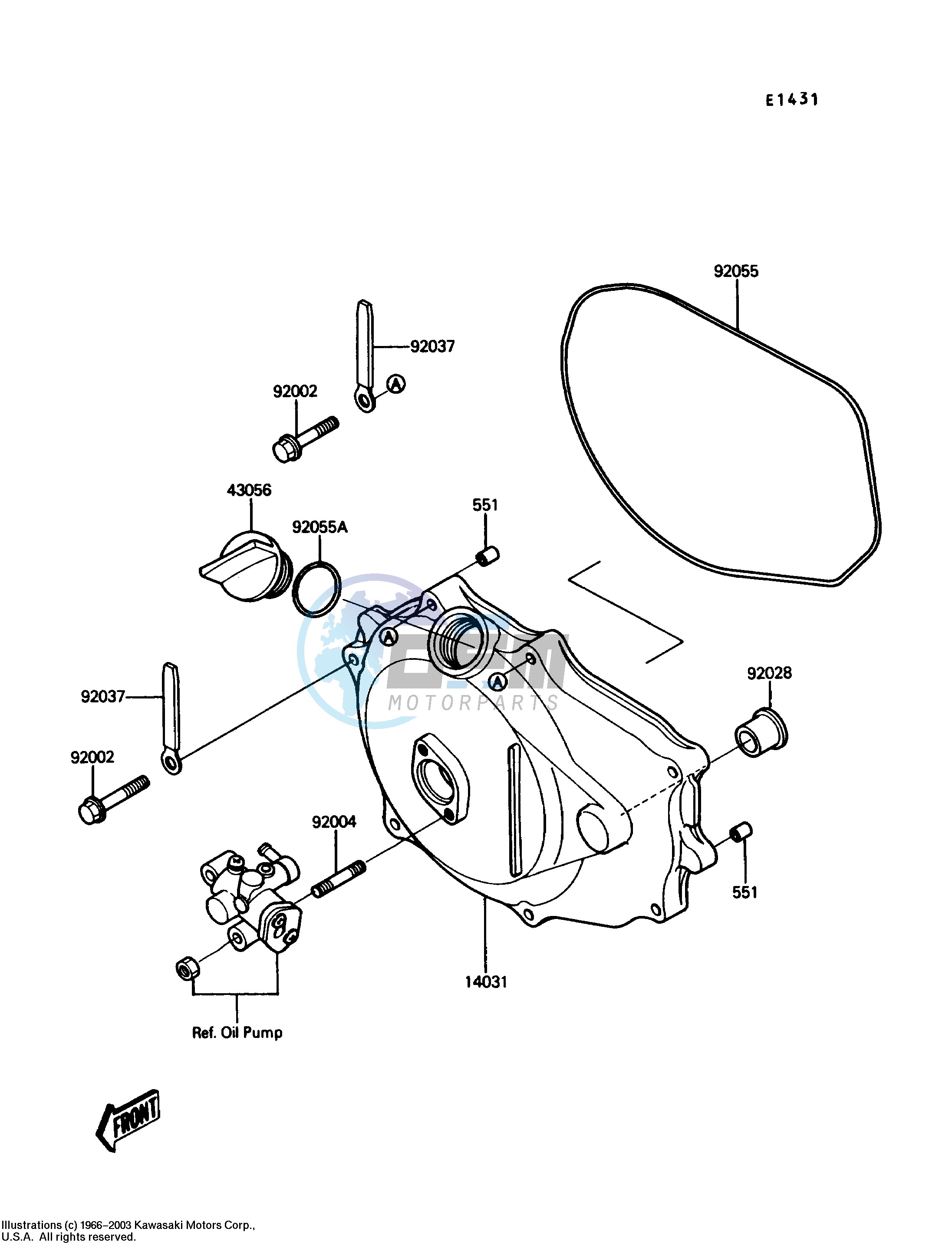 ENGINE COVER-- S- -